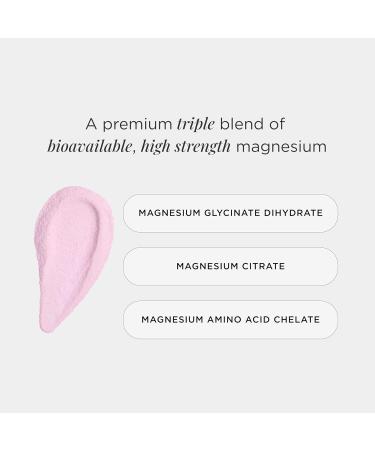 JSHealth Vitamins Advanced Magnesium+ Powder with Magnesium Glycinate & Citrate - 3 Bioavailable Forms 400 mg/Serving 6.35 Ounce (Pack of 1) - Buy Online on GoSupps.com