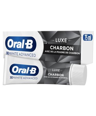 Oral-B 3D White Advanced Luxe Charcoal Toothpaste 75 ml