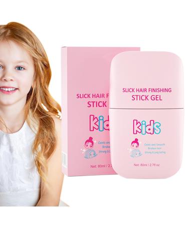 Duqulle Hair gel for children with childrens straightening gel baby hair gel hair wax stick for children soft and nongreasy quick solution for stray ends frizz control hair finishing stick for children