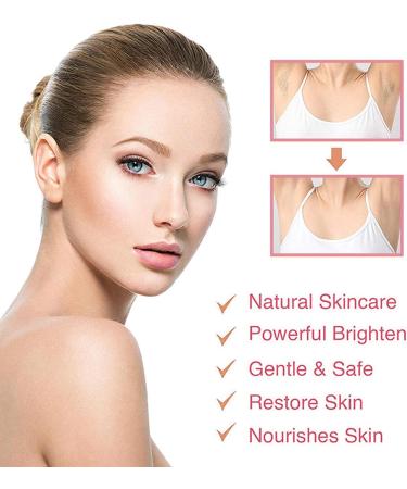 Nicotinamide Underarm Whitening Cream Body Whitening Cream Underarm Armpit Brightening Cream Fade Hyperpigmentation Skin Lightening Cream Dark Spot Corrector Cream for Neck Knee Bikini Armpit Joint - Buy Online on GoSupps.com