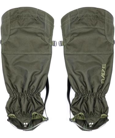 BAIZE Tactical Waterproof Knee Gaiters - Outdoor Hunting Protection for Hiking & Walking - Buy Online on GoSupps.com