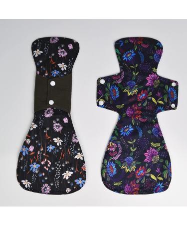 13pcs Set Mini Wet Bag + Charcoal Bamboo Mama Cloth/ Menstrual Pads - Buy Online on GoSupps.com