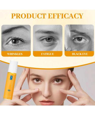 Lot de 5 s rums pour les yeux la lut ine huile essentielle de lut ine hydratante et nourrissante pour les yeux raffermissement des yeux gonflement et cernes (8 ml x 5) - Buy Online on GoSupps.com