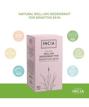 Incia Natural Deodorant | Vegan | Aluminum Free Deodorant for Men and Women | Fresh |Cruelty Free Paraben Free Natural Fragrance (Sensetive Pack of 1) Sensitive 1.76 Fl Oz (Pack of 1) - Buy Online on GoSupps.com