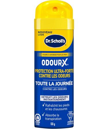 Dr. Scholl's Odour Destroyers Medicated Foot Powder 311 g & Odour Destroyers All day Spray Powder 133 g (Packaging May Vary) Health Personal Care+ 133 g (Pack of 1) - Buy Online on GoSupps.com