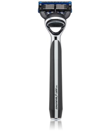 The Art Of Shaving Morris Park Collection Razor - Jet Black Gillette Fusion System Razor