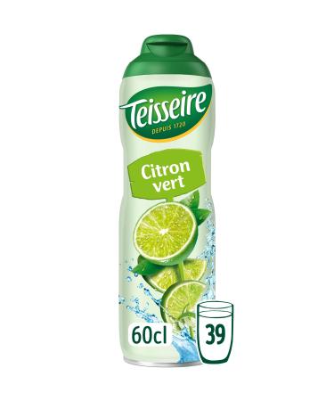 Teisseire Citron vert pour boissons rafra chissantes 6 x 600 ml