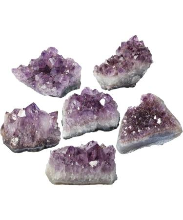 Natural Amethyst Healing Crystal Cluster - Reiki Gemstone Specimen Home Decor - 1pc Amethyst (100-150g) - Buy Online on GoSupps.com