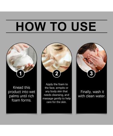  Nurvidis Facial Soap Bread Facial Cleansing Natural Soap Solid Face Cleanser Men Face Soap Cleansing And Moisturizing Soap For Face And Body 2 Pcs - Buy Online on GoSupps.com