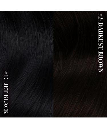 Buy Youngsee Clip in Extensions - Real Black Hair 40cm 120g Remy Glatt - 7 Pieces - Buy Online on GoSupps.com