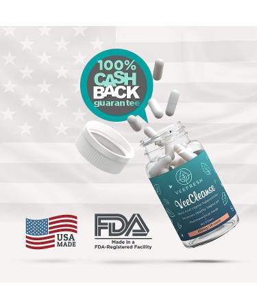 VeeFresh VeeCleanse Boric Acid Vaginal Suppositories - pH Balance & Odor Control for Fresh & Confident Feel - Buy Online on GoSupps.com