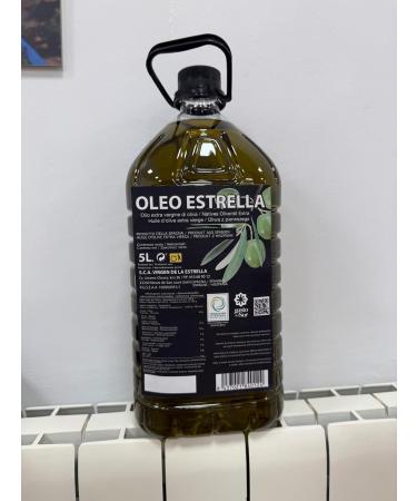  Oleo Estrella Huile d'Olive Extra Vierge 5 Litres Picual Oleo Estrella - Buy Online on GoSupps.com