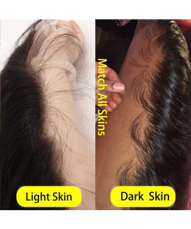 30 Inch Body Wave Lace Front Wig | Human Hair 13x4 HD Transparent Lace Frontal | Pre Plucked 180% Density | Glueless Wigs For Black Women | Natural Color - Buy Online on GoSupps.com