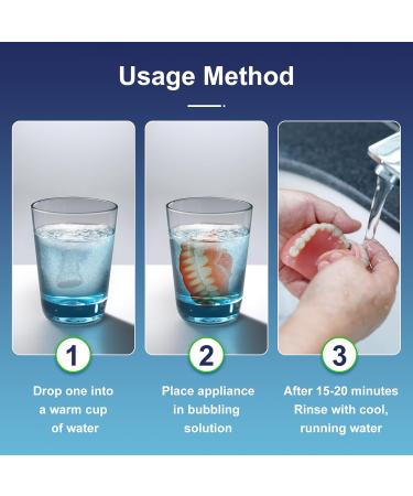 Retainer Cleaner Tablets for Invisalign Mouth Guard Cleaner Dissolve Stains Odors and Plaque Dental Retainers for Aligner - Night Guards - False Teeth Whitening (120 pcs) 1 Count (Pack of 120) - Buy Online on GoSupps.com