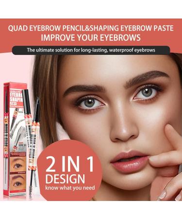  Whnbuij Pungini Eyebrow Pen - Eyebrow Pen Tinted Jelly Filling Pen for All-Day Eyebrows - Buy Online on GoSupps.com