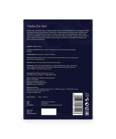 Mood Collection ALPHA Perfume for Her | Long-Lasting Luxury Perfume | Elegant & Feminine Perfume for Women 100ml (3.38 fl.oz.) - Buy Online on GoSupps.com