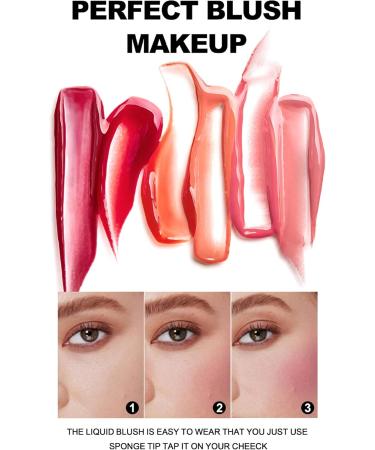  PCC PTYXIS Powder redness liquid mousse soft cream powder redness makeup bathroom powder redness rich colors natural glow face cream powder redness (#4 6.5 ml) - Buy Online on GoSupps.com