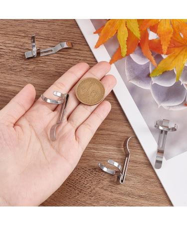 Unicraftale 420 Stainless Steel Flashlight Clip - 18mm Pocket Clip Replacement for Pens & Flashlights - Removable & Durable - Buy Online on GoSupps.com