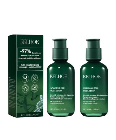 ERMOPATRY Skin Firming Rejuvenating Serum Hyaluronic Acid Facial Serum Skin Firming Serum for Face and Neck Skin Firming Serum for Face and Neck Tightening Lotion Firming For All Skin Types (2pcs)