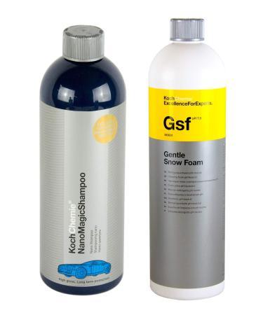 Koch Koch Chemie Shampoing Nano Magic 750 ml et shampooing mousse Gsf Gentle Snow Foam 1 l.