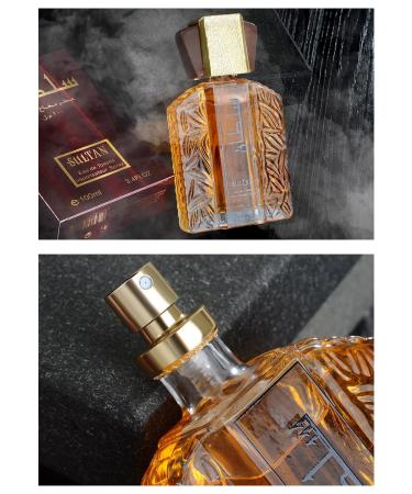 Dubai Men's Perfume - Elegant & Long Lasting Scent 100ml Arabian Cologne for Men Sultan Eau de Vapurisateur Spray Arabian Perfume Oil Sultan Gold Perfume Oil (3 Pack) - Buy Online on GoSupps.com