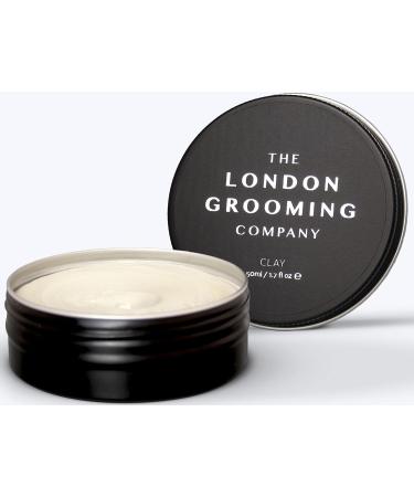 London Grooming Co. Men's Hair Clay | Firm Hold, Matte Finish | 1.7 fl oz (50ml) - Buy Online on GoSupps.com