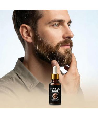 Beard Care Oil - 50ml Non-Sticky Moisturizing and Nourishing Conditioner - Beard Oil Conditioning Drops - For Dad Grandad Son Lover Family Friends Adults - Buy Online on GoSupps.com