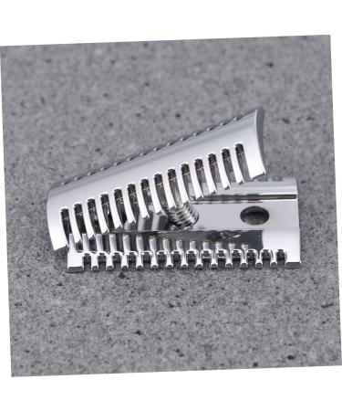 Fomiyes Metal Razor Shaving Head Replacement - Double Cutting Off Shaver Part for Robust Shaving Experience - Buy Online on GoSupps.com