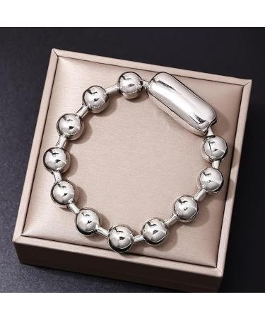 Shop OralGos Fashion Hip Hop Men's Vintage Bead Bracelet - Perfect for Christmas & Valentine's Day Gifts - International Shipping Available - Buy Online on GoSupps.com