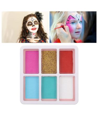 Professional Face & Body Painting Palettes - 6 Color Makeup Set for Kids & Adults - International Shipping - Buy Online on GoSupps.com
