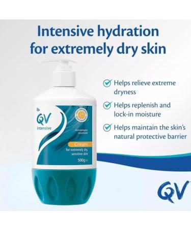 Buy QV Intensive Cream 500G - Nourishing Moisturizer for Dry Skin - Fast International Shipping - Buy Online on GoSupps.com