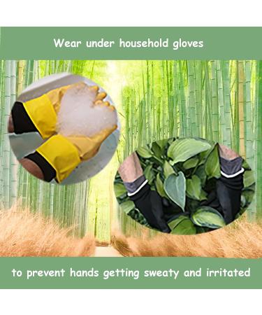 Medium Bamboo Eczema Gloves for Women - 3 Pairs | Overnight Moisturizing for Dry Hands - Buy Online on GoSupps.com