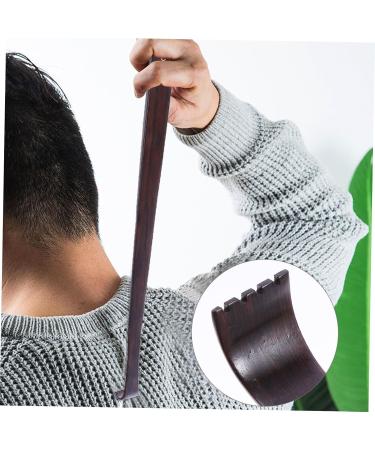 Plafope 2-Piece Ebony Back Massage Device | Portable Wood Scratching Massager for Seniors | Creative Claw Tool for Relieving Back Pain - Buy Online on GoSupps.com