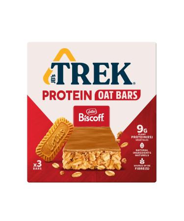 JB's TREK Flapjack Biscoff base de plantes Snack v g talien 50 g x 3