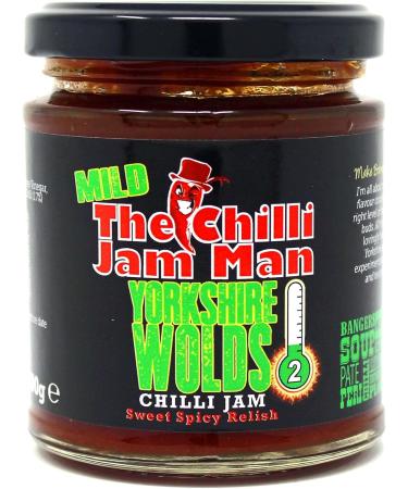 The Chilli Jam Man Mixed Box - Set of 3 Sweet Spicy Hot Chilli Pepper Relish - 3 x 200g - Buy Online on GoSupps.com