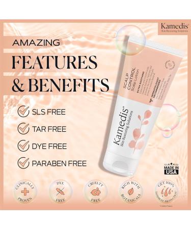KAMEDIS Anti-Dandruff Shampoo & Scalp Kit - Clinically Proven Treatment for Itchy Flaky Scalp | Dermatologist Recommended Conditioner Set - International Shipping Available - Buy Online on GoSupps.com