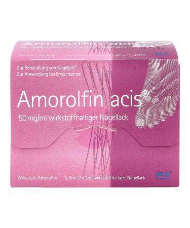 Buy AMOROLFIN Nail Polish 50 mg/ml - Effective Nail Treatment 6 ml for Fungal Infections - International Shipping Available - Buy Online on GoSupps.com