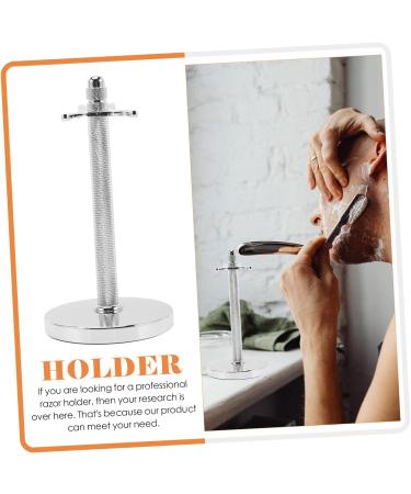 PopetPop 4-Piece Shaver Holder Set | Men's Razor & Toothbrush Rack | Durable Aluminum Alloy Gift for Dads - Buy Online on GoSupps.com