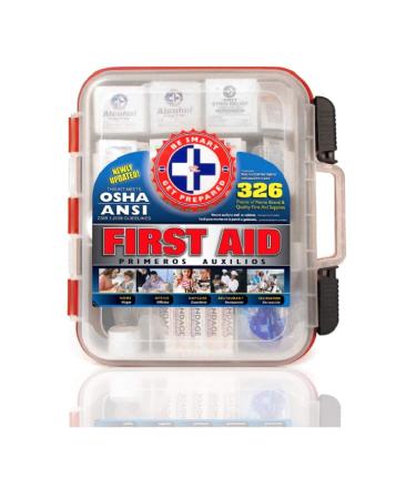 First Aiid Kit Expiry 326 Pieces Exceeds Expectations First Aid Kit