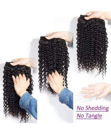 100% Unprocessed Remy Deep Wave Human Hair 3 Bundles - Natural Black 18 20 22 - Buy Online on GoSupps.com