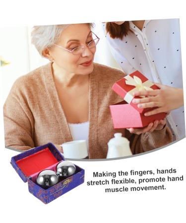 Iwowhero 2-St Fitness Handballs for Seniors | Chinese Feng Shui Baoding Massage Balls | Practical Hand Massage Balls for Gymnastics - Buy Online on GoSupps.com