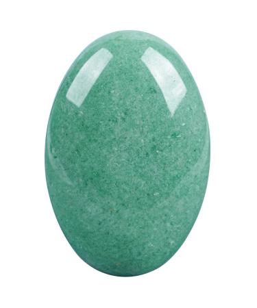 Lovionus89 Green Aventurine Worry Stones Natural Oval Palm Pocket Healing Crystal Massage Spa Energy Stone