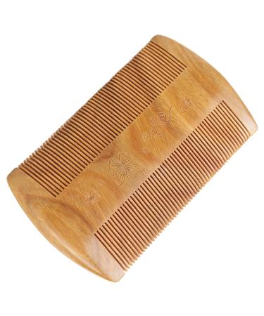 Frcolor Sandalwood Beard Comb Set - 4 Piece Green Mustache & Beard Grooming Kit for Men - Durable Metal & Wooden Comb for Fur Care - Buy Online on GoSupps.com