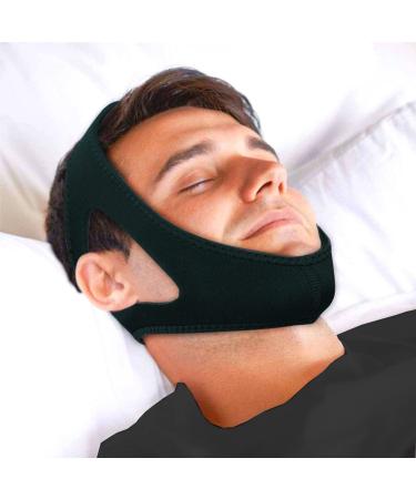 Anti Snoring Chin Strap for CPAP Users - CPAP Chin Straps for Men and Women - CPAP Supplies - Keep Mouth Closed While Sleeping - Anti Snore Chin Strap - Snore Strap Snoring Solution - Regal Living