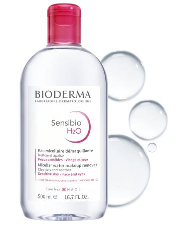 Bioderma Sensibio H2O 500ml Unscented 500 ml (Pack of 1)