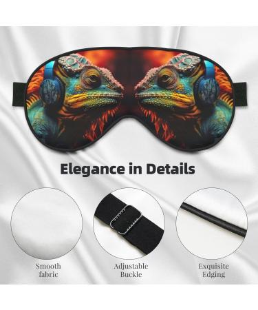 Chameleon Double-Sided Eye Mask | Blackout Sleep Mask for Men & Women | International Shipping Available - Buy Online on GoSupps.com