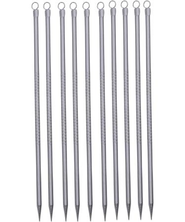 Dewedrt 12 Pcs Blackhead Acne Remover Pimple Blemish Extractor Needle Cleaner Tool - Buy Online on GoSupps.com