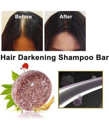 Organic Grey Reverse Shampoo Bar-Bar Shampoo For Hair Natural Darkening Shampoo Bar 100% Natural Organic Conditioner And Repair Care Volumizing & Moisturizing Shampoo Bar. (2 Pcs) - Buy Online on GoSupps.com