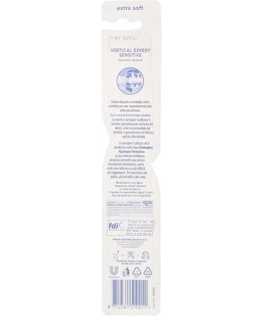 Mental Toothbrush Vertical Soft - Gentle Oral Care for All Ages | International Shipping Available - Buy Online on GoSupps.com