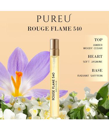 Pheromones Perfume for Women and Men- Inspired by B.accarat R.ouge 540 Enhanced Scents & Long Lasting Feromonas Perfume Oils Cologne Wife Christmas Gift Ideas Travel Size 0.4oz/12 mL-Rouge Flame Rouge Flame 540 With Phero - Buy Online on GoSupps.com